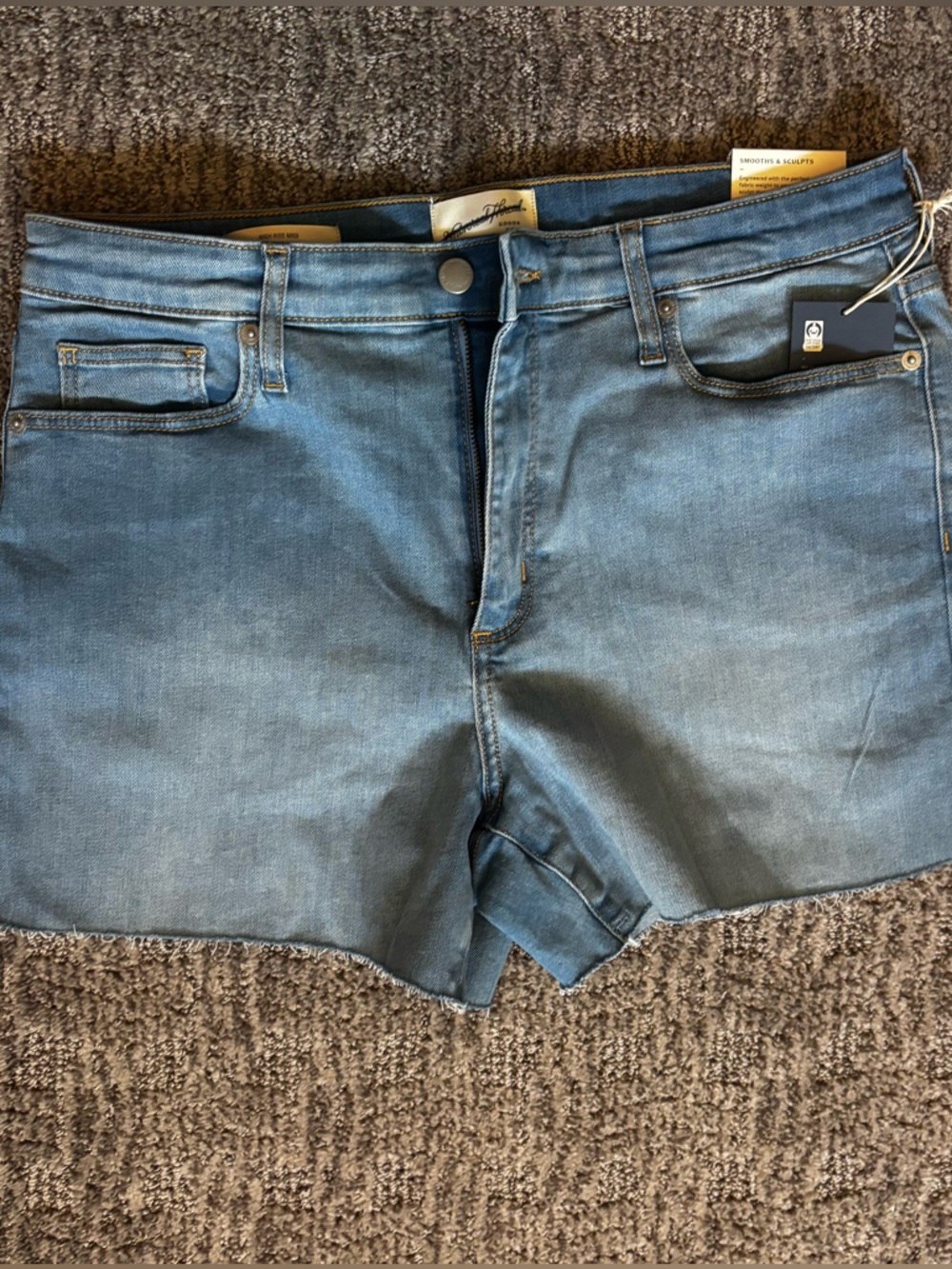Universal Thread high rise midi jean short